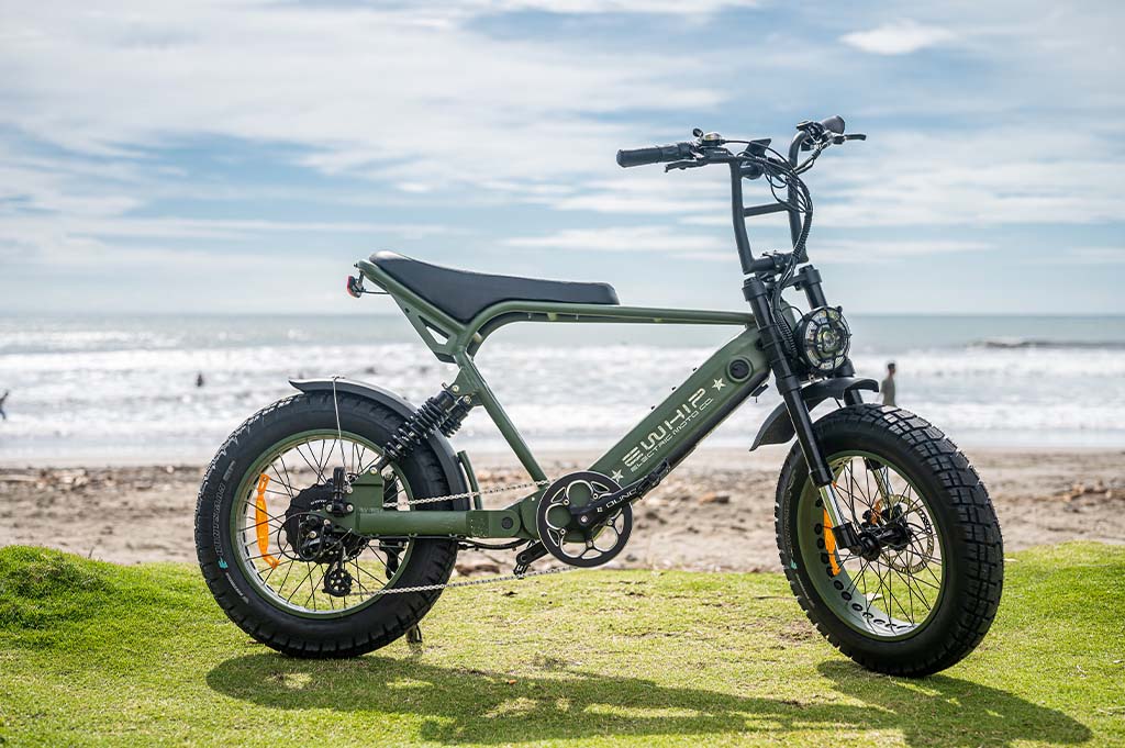 La Cabra Electric Moped by EWhip Electric Moto Company Costa Rica(Green)